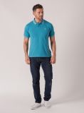 Parry Short Sleeve Polo - Icebreaker Blue | Quba & Co T-Shirts and Polos