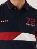 mens, polo, top, t shirt, polo shirt, gift for him, navy, deep red, colour block, x series, panelled 