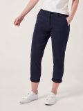 Polina NAVY Chino Trousers | Quba & Co