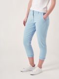 Polina NAVY Chino Trousers | Quba & Co