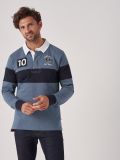 Rupert BLUE Rugby Shirt | Quba & Co