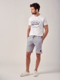Season GREY MARL Fleece Shorts | Quba & Co
