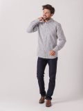 Secondo NAVY GREEN CHECK Long Sleeve Check Shirt | Quba & Co