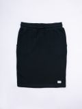 Sedum NAVY Jersey Midi Skirt | Quba & Co