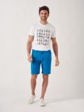 Swan AZURE BLUE Chino Shorts | Quba & Co