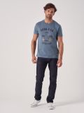 Talas BLUE Printed T-Shirt | Quba & Co 