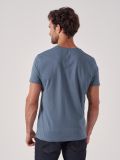 Talas BLUE Printed T-Shirt | Quba & Co 