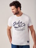Taos WHITE Logo T-Shirt | Quba & Co