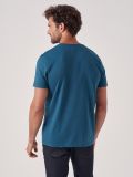 Terrace BLUE Printed T-Shirt | Quba & Co
