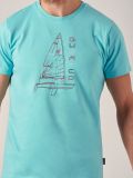 Trafalgar BLUE Graphic T-Shirt | Quba & Co