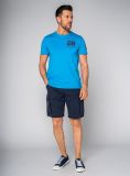 Tripoli T-Shirt - Atlantis Blue | Quba & Co