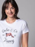 Women's Fowey Location T-Shirt - White | Quba & Co Tops & T-Shirts