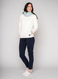 Saskia Cowl Neck Sweater - Foam White | Quba & Co Hoodies & Sweats