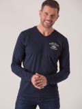 Vinz V-Neck Tee - Dark Navy | Quba & Co Tops & T-Shirts