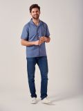 Westin BLUE Short Sleeve Shirt | Quba & Co