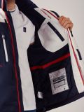 Mens NAVY WHITE  New X10 Sport Waterproof Jacket | Quba & Co