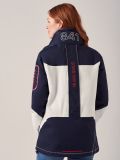 Ladies NAVY WHITE New X10 Sport Waterproof Jacket | Quba & Co