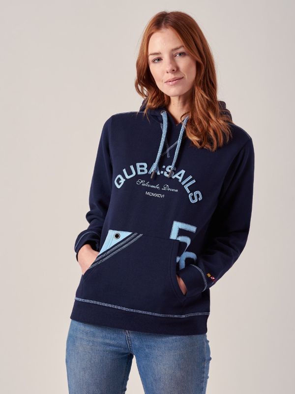 Astrid NAVY X-Series Sweatshirt | Quba & Co