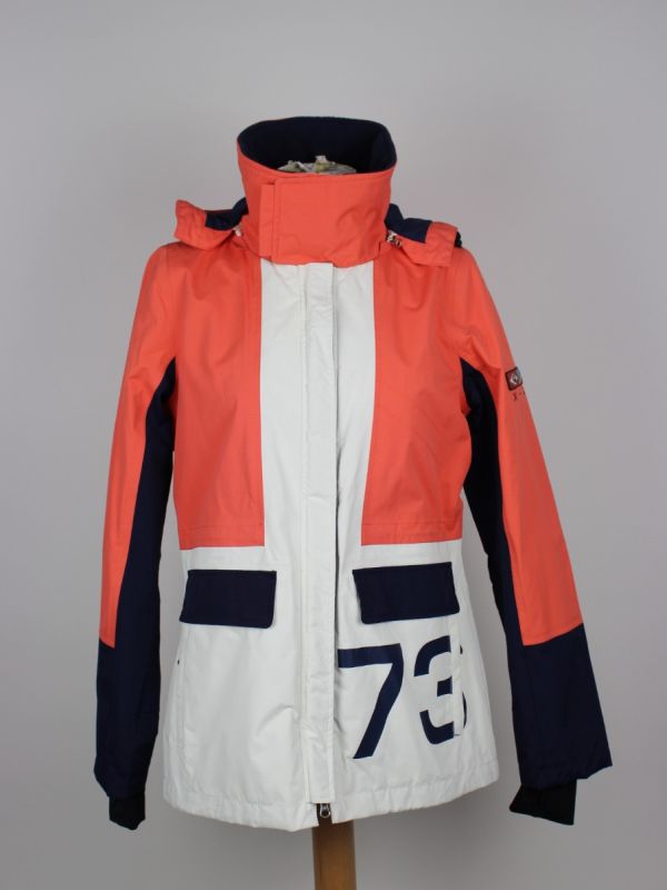Ladies X200-2 Technical Jacket in Coral and White|Cold Weather