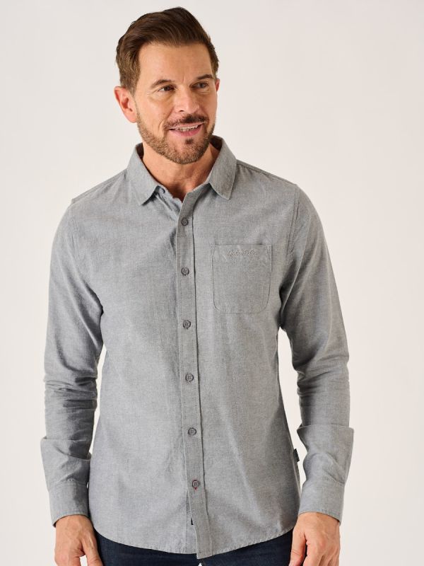 トップス goa Gray Long Sleeve Shirt orlen_grey_40217.jpg