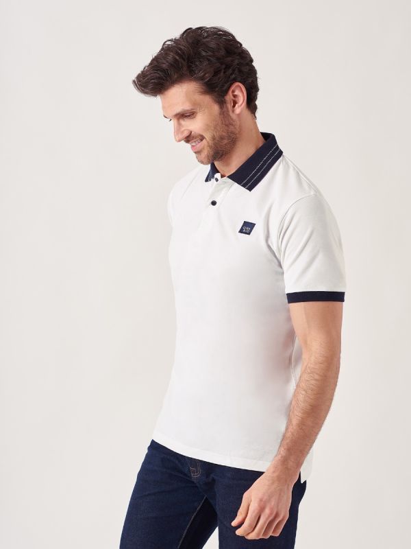 Petrus WHITE Polo Shirt | Quba & Co