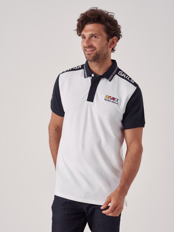 Pickering WHITE X-Series Polo Shirt | Quba & Co