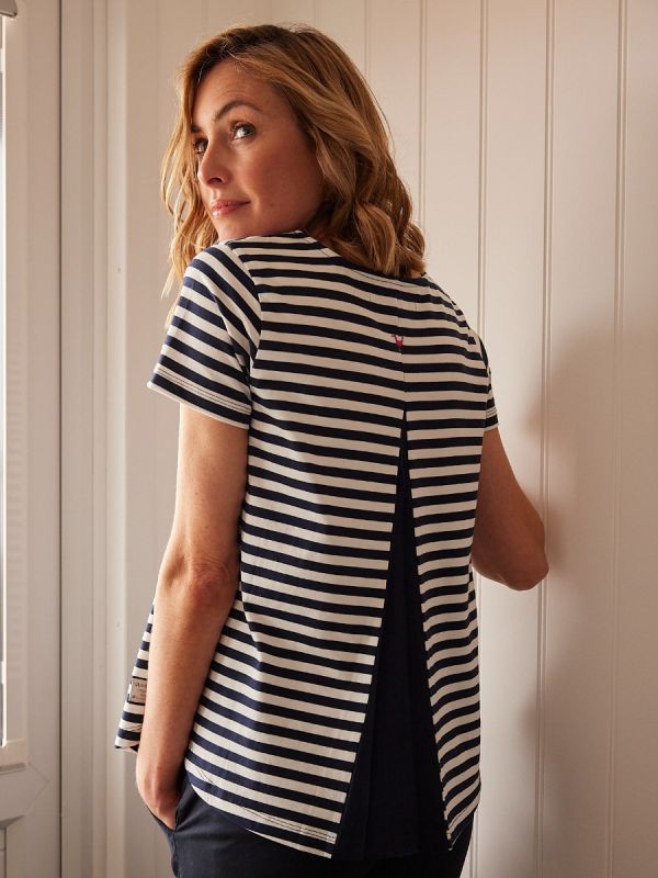 ladies top, womens top, stripe top, womens stripe top, ladies stripe top