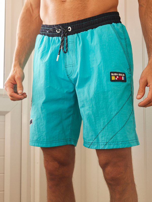 x series, swim, swimwear, mens, swimshorts, sport, blue, aqua, bright, summer, holiday