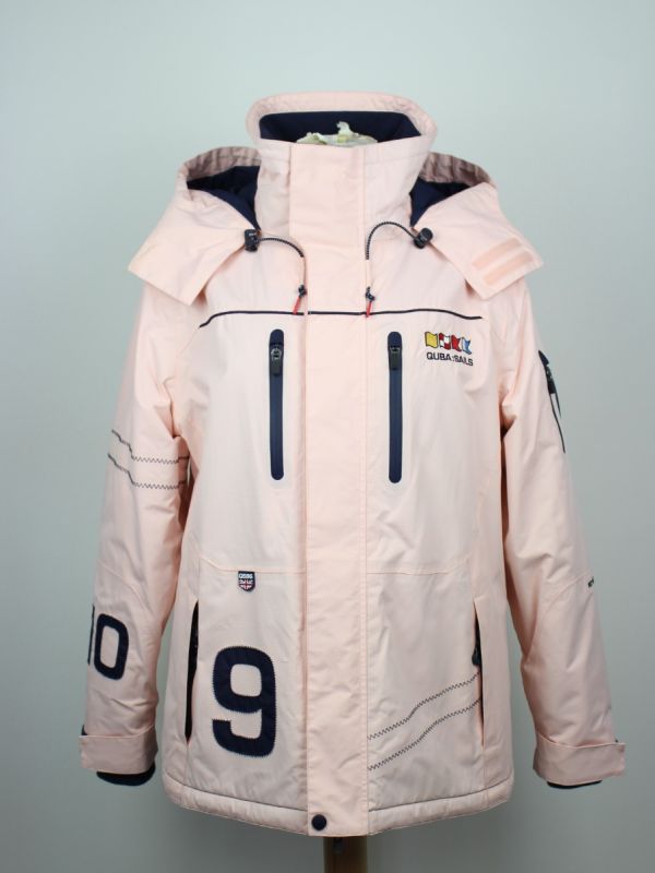 裏原系 BIGBROS ジャケット キューバ ロカビリー レーヨン Iconic Ladies X10-77 Sport Waterproof Jacket In Pink |Cold Weather