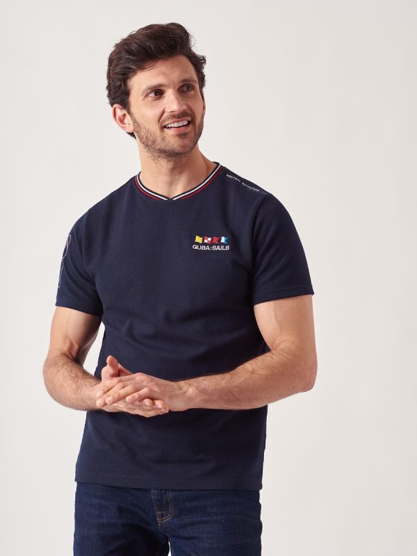 Tophill NAVY X-Series T-Shirt | Quba & Co