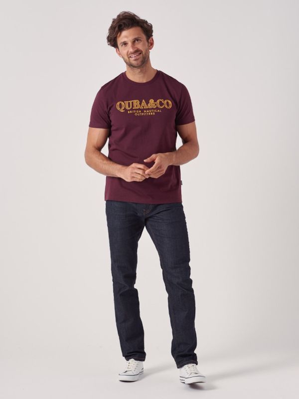 Tyrone PLUM Logo T-Shirt | Quba & Co