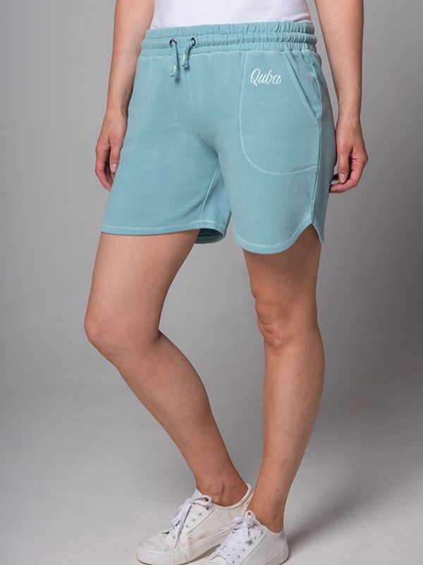 Daisie Loopback Shorts - Sea Green | Quba & Co Jeans, Trousers and Shorts