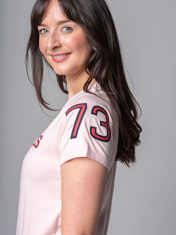 Cadiz X-Series Short-Sleeve T-Shirt - Peony Pink | Quba & Co X-Series Collection
