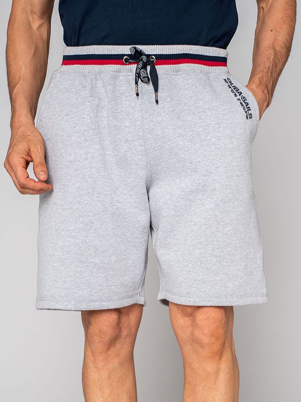 Seville X-Series Sweat Shorts - Grey Marl | Quba & Co X-Series Collection