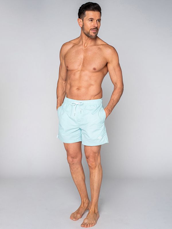 Shay Swim Shorts - Mint Green | Quba & Co Swimwear