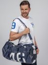 Small Funnel Barrel Bag - Navy | Quba & Co Sailcloth Accessories