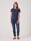 Adele DARK TEAL Printed T-Shirt | Quba & Co