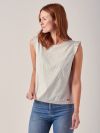 Allie GREEN Sleeveless Top | Quba & Co