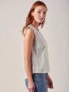 Allie GREEN Sleeveless Top | Quba & Co