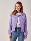 Alondra VIOLET PURPLE Western Jacket | Quba & Co