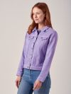 Alondra VIOLET PURPLE Western Jacket | Quba & Co