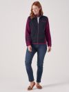 Arelette NAVY X-Series Full Zip Sweatshirt | Quba & Co