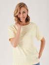 ladies t-shirt, yellow top
