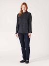 Anise NAVY Woven Top | Quba & Co