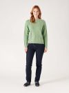 Handforth GREEN Cable Jumper | Quba & Co