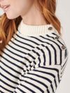 Oulton NAVY Stripe Jumper | Quba & Co
