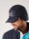 cap, mens, hat, hats, waterproof, ear flap, navy, x-series, branding, padded, autumn, winter, gifts for him, accessories 