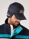 cap, mens, hat, hats, waterproof, ear flap, navy, x-series, branding, padded, autumn, winter, gifts for him, accessories 