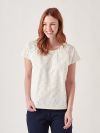 Betsy WHITE Broderie Anglaise Top | Quba & Co