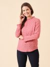 frill top, frilly, fills, frill top, pink top, pink blouse, ladies blouse, ladies shirt, womens shirt, womens blouse